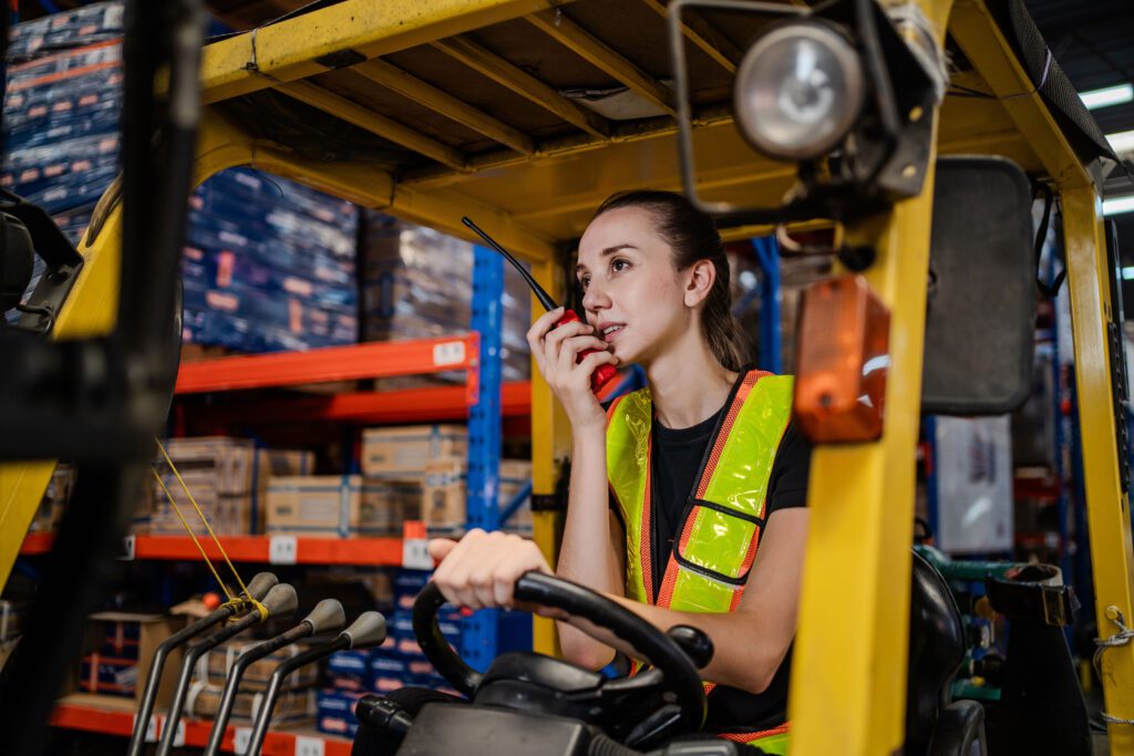 Conducción de carretillas elevadoras